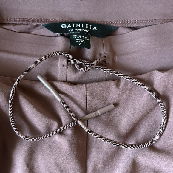 NEW Athleta Venture Pants Womens Size 6 Stretch Comfort Performance UPF Workout - Picture 1 of 11